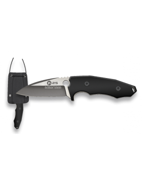 Cuchillo k25 G10 black. hoja: 7 cm