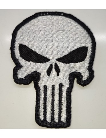 Punisher Skull Iron-On Patch