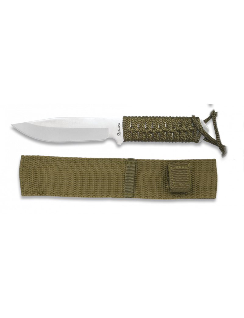 Cuchillo militar ALBAINOX con funda.