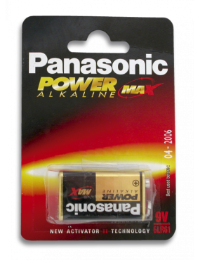 PANASONIC 9 V. 6LR61 - 1 PZ -