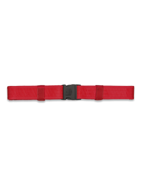Cinturon BARBARIC FORCE Rojo. 5x138cm