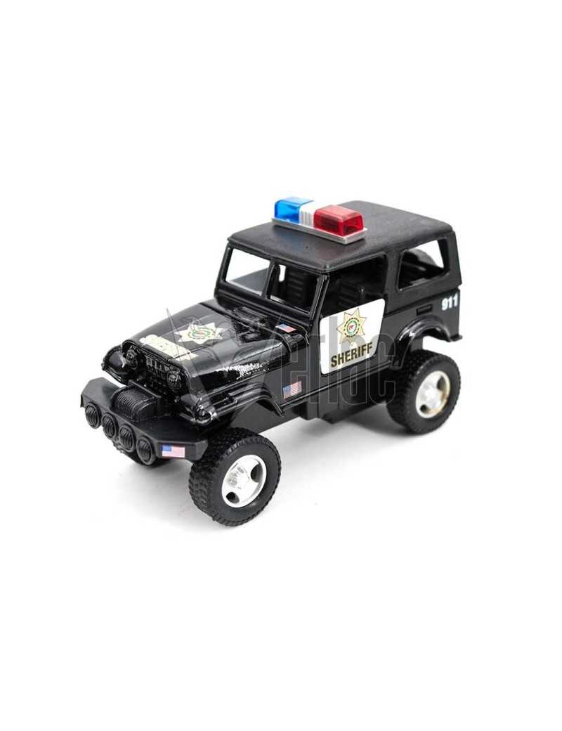 COCHE SHERIFF POLICIA AMERICANA 4 X 4 NEGRO