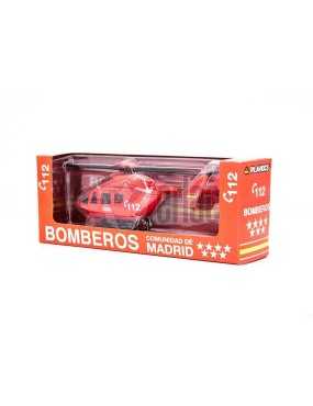 HELICOPTERO BOMBEROS COMUNIDAD MADRID 112 ROJO